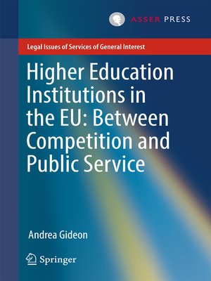 cover image of Higher Education Institutions in the EU